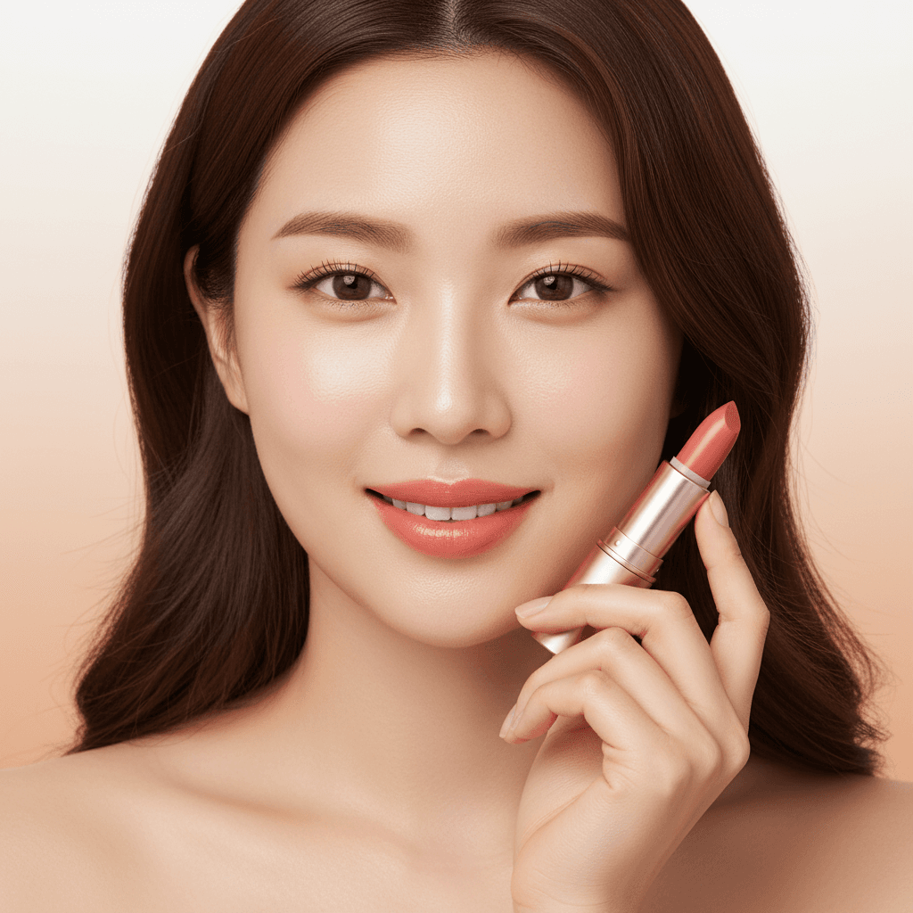 K-뷰티 모델 클로즈업